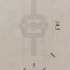 Achsschleifer Typ 11 Trix*, 4 Stk. N - [15071]